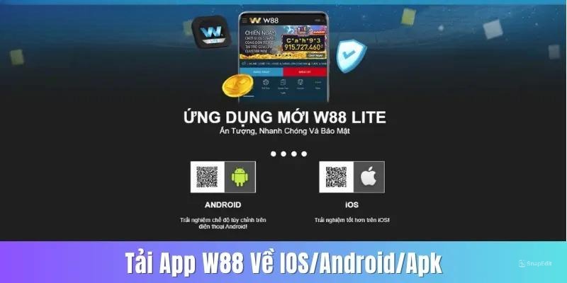 tải app w88 về ios android