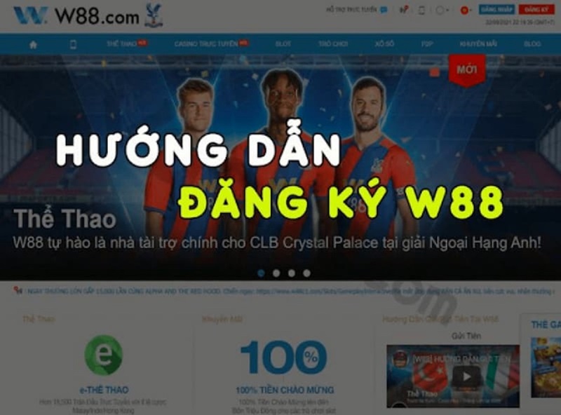 đăng ký w88